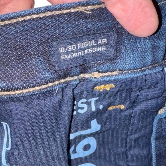 Gap Denim 1969 Favorite Jegging Jeans Women’s Size 10/30 Distressed Skinny - Picture 4 of 6